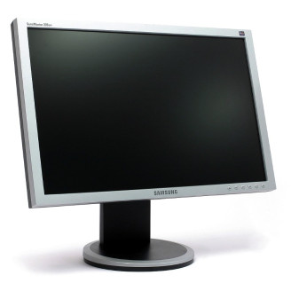 Second Hand Monitor Samsung 205BW, 20 Inch LCD, 1680 x 1050, DVI, VGA