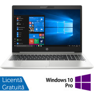 Laptop Refurbished HP ProBook 450 G6, Intel Core i5-8265U 1.60-3.90GHz, 8GB DDR4, 256GB SSD, 15.6 Inch Full HD, Numeric Keyboard, Webcam + Windows 10 Pro