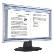 Philips 220AW Used Monitor, 22 Inch LCD, 1680 x 1050, VGA, DVI