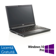 Refurbished Laptop Fujitsu Lifebook E546, Intel Core i5-6700U 2.50 - 3.10GHz, 8GB DDR4, 256GB SSD, Webcam, 14 inch HD + Windows 10 Pro
