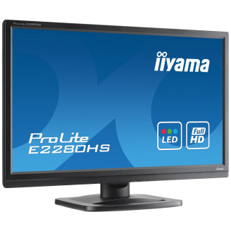 Iiyama E2280HS Used Monitor, 22 Inch Full HD TN, VGA, DVI, HDMI