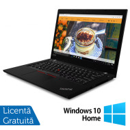 Laptop Refurbished LENOVO ThinkPad L490, Intel Core i5-8265U 1.60 - 3.90GHz, 8GB DDR4 , 256GB SSD , 14 Inch Full HD, Webcam + Windows 10 Home