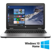 Laptop generalüberholt HP ProBook 650 G2, Intel Core i5-6200U 2,30 GHz, 8GB DDR4, 256GB SSD, 15,6 Zoll HD, numerische Tastatur + Windows 10 Home