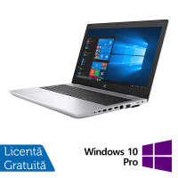 HP ProBook 650 G5 Refurbished Laptop, Intel Core i5-8365U 1,60 - 4,10GHz, 8GB DDR4 , 256GB SSD , 15,6 Zoll Full HD, Webcam + Windows 10 Pro