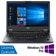 Fujitsu LifeBook E549 Refurbished Laptop, Intel Core i5-8265U 1,60-3,90 GHz, 8GB DDR4, 256GB SSD, 14 Zoll Full HD, Webcam + Windows 10 Pro
