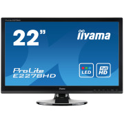 Monitor Second Hand Iiyama E2278HD, 22 Inch Full HD TN, VGA, DVI