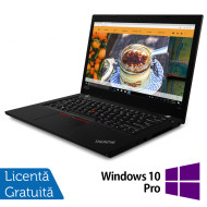 Refurbished Laptop LENOVO ThinkPad L490, Intel Core i5-8265U 1.60 - 3.90GHz, 8GB DDR4, 256GB SSD, 14 Inch Full HD, Webcam + Windows 10 Pro