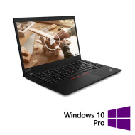 Refurbished Laptop LENOVO ThinkPad T490, Intel Core i5-8265U 1.60 - 3.90GHz, 16GB DDR4, 256GB SSD, 14 Inch Full HD, Webcam + Windows 10 Pro
