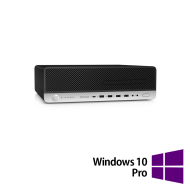 Computadora reacondicionada HP ProDesk 800 G3 SFF,Intel Núcleo i5-7500 3,40-3,80 GHz, 8 GB DDR4, 256 GBSSD +Windows 10 Pro