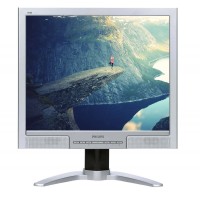 Οθόνη μεταχειρισμένη LCD Philips 190B7, 19 ιντσών, 1280 x 1024, VGA, DVI, USB, Ήχος, Ενσωματωμένα ηχεία