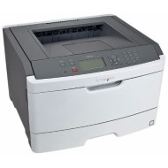 Brugt Lexmark E460dn sort/hvid laserprinter, dupleks, A4, 40 sider pr. minut, 1200 x 1200 dpi, USB, netværk, parallel