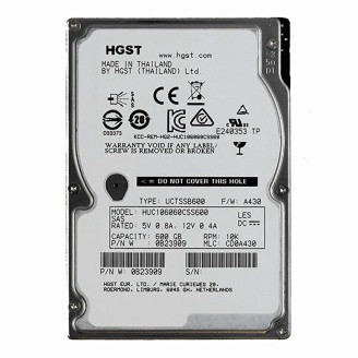 Διακομιστής σκληρού δίσκου 900 GB SAS, 10K RPM, 6Gbps, 2,5 ίντσες, 64MB cache