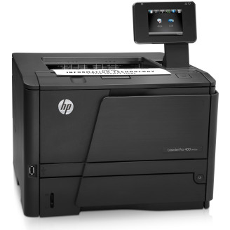 Używana monochromatyczna drukarka laserowa HP 400 M401DN, Duplex, A4, 35str./min, dpi, 1200 x 1200 Ekran dotykowy, USB, Sieć