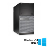 Felújított számítógép DELL Optiplex 3020 torony, Intel Core i5-4570 3.20GHz, 4GB DDR3, 500GB SATA, DVD-ROM + Windows 10 Home