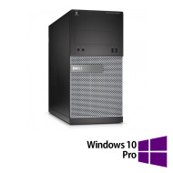 Felújított számítógép DELL Optiplex 3020 torony, Intel Core i5-4570 3.20GHz, 4GB DDR3, 500GB SATA, DVD-ROM + Windows 10 Pro