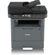 Laser d’occasion multifonctionnel Monochrome Brother MFC L5750DW, recto-verso, A4, 40 ppm, 1200 x 600, fax, scanner, copieur, USB, réseau, sans fil