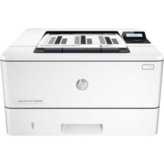 Stampante laser monocromatica HP Pro M402DN usata, fronte/retro, A4, 40 ppm, 1200 x 1200 dpi, USB, Rete