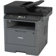 Laser d’occasion multifonctionnel monochrome Brother DCP-L5500DN, recto-verso, A4, 40ppm, 1200 x 1200 dpi, copieur, scanner, USB, réseau