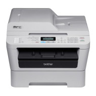 Multifunktionel brugt laser-monokrom Brother MFC-7360N, A4, 24 sider pr. minut, 2400 x 600, Fax, Scanner, Kopimaskine, Netværk, USB