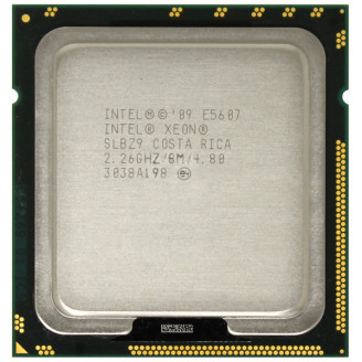 Négymagos szerver processzor Intel Xeon E5607 2,26 GHz, 8 MB gyorsítótár