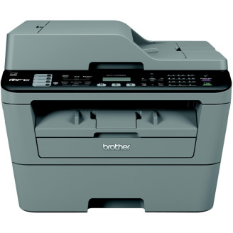 Multifunktionaler gebrauchter Laser-Monochrom-Drucker Brother MFC-L2700DW, Duplex, A4 , 24 Seiten/Min., 2400 x 600 dpi, Fax, Scanner, Kopierer, USB, Kabellos