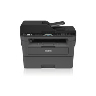 Laser d'occasion multifonction monochrome Brother MFC-L2710DW, recto verso, A4, 30 ppm, 1200x1200, fax, scanner, copieur, réseau, USB, sans fil