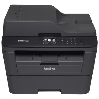 Multifunkční použitá monochromatická laserová tiskárna BROTHER MFC-L2720DW, duplex A4, 30 str./min, kopírka, skener, fax, síť, bezdrátové