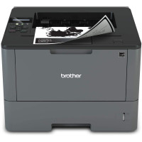 Imprimante laser monochrome d'occasion Brother HL-L5200DW, recto verso, A4, 40 ppm, 1200 x 1200, USB, réseau, sans fil