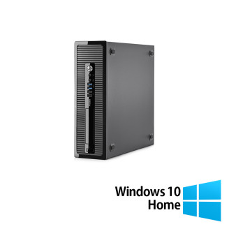 HP 400 G1 SFF felújított számítógép, Intel Core i7-4770 3.40GHz, 8GB DDR3, 500GB SATA, DVD-RW + Windows 10 Home