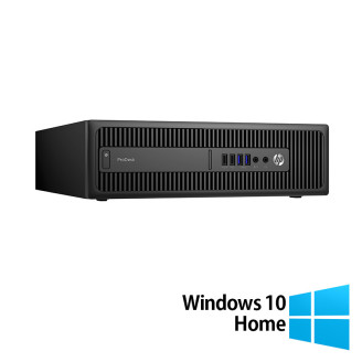 Felújított HP Prodesk 600 G2 SFF számítógép, Intel Core i3-6100 3.70GHz, 8GB DDR4, 240GB SSD + Windows 10 Home