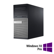 Dell OptiPlex 790 torony kivitelű felújított számítógép, Intel Core i3-2100 3,10 GHz, 4 GB DDR3, 500 GB SATA, DVD-RW + Windows 10 Pro