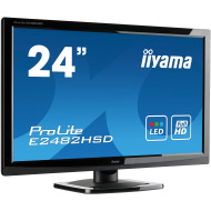 Iiyama E2482HSD Brugt skærm, 24 tommer Full HD TN, VGA, DVI