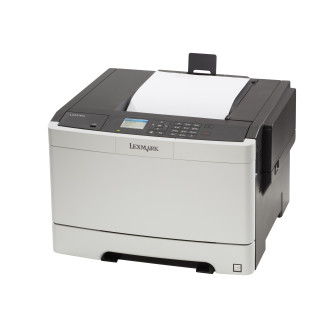 Brugt farvelaserprinter Lexmark CS410dn, dupleks, A4, 30 sider pr. minut, 1200 x 1200 dpi, USB, netværk