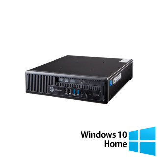 HP EliteDesk 800 G1 USDT felújított számítógép, Intel Core i5-4570S 2.90GHz, 8GB DDR3, 500GB SATA + Windows 10 Home