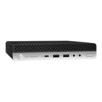 Μεταχειρισμένος υπολογιστής HP EliteDesk 800 G3 Mini PC, Intel Core i5-7400T 2,40 GHz, 8 GB DDR4, 128 GB SSD