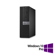 Ремонтиран компютър DELL OptiPlex 3040 SFF, Intel Core i5-6500 3.20GHz, 8GB DDR3, 256GB SSD + Windows 10 Pro