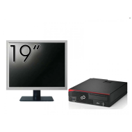 Fujitsu Esprimo D756 Desktop Computer Package, Intel Core i5-6500 3.20GHz, 8GB DDR4, 500GB SATA, DVD-ROM + 19 Inch Monitor + Windows 10 Pro