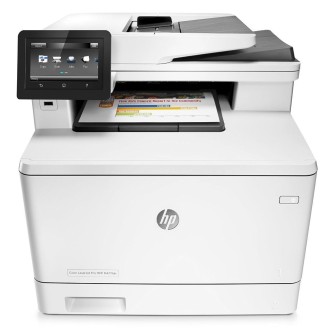 Tweedehands multifunctionele kleurenlaser HP LaserJet Pro MFP M477fnw, A4, 27ppm, 600 x 600, Scanner, kopieerapparaat, Fax, USB, Netwerk, Draadloos