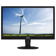 Használt monitor PHILIPS 220S4L, 22 hüvelykes LED, 1680 x 1050, VGA, DVI