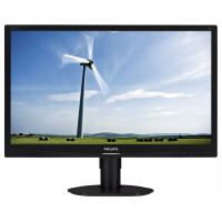 Употребяван монитор PHILIPS 220S4L, 22 инча LED, 1680 x 1050, VGA, DVI