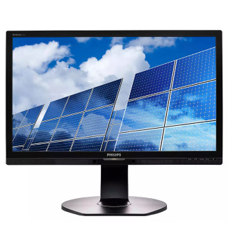 Monitor używany PHILIPS 221B6Q, 21,5 cala Full HD IPS LED, VGA, DVI, Display Port, USB