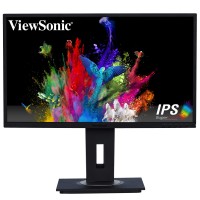 Moniteur d'occasion ViewSonic VG2448, 24 pouces Full HD IPS LED, VGA, HDMI, Display Port, USB 3.2