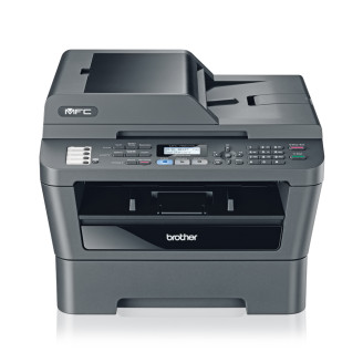 Imprimante laser monochrome tout-en-un Brother MFC-7860DW, recto verso, A4, 26 ppm, télécopieur, copieur, scanner, USB, réseau, sans fil