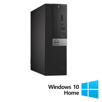 Felújított számítógép DELL OptiPlex 5050 SFF, Intel Core i5-6500 3.20GHz, 8GB DDR4, 256GB SSD + Windows 10 Home