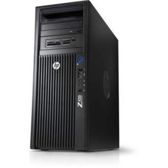 Σταθμός εργασίας HP Z420, Intel Xeon Quad Core E5-1603 CPU 2,80GHz, 16GB DDR3, 120GB SSD, Κάρτα γραφικών AMD Radeon HD 7470/1GB, DVD-RW