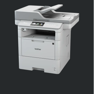 Imprimante laser monochrome multifonction d'occasion BROTHER MFC L6900DW, A4, 50 ppm, 1200 x 1200 dpi, Copieur, Scanner, Fax, Duplex, USB, Réseau, Sans fil