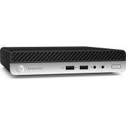 Ordinateur d'occasion HP ProDesk 400 G4 Mini PC, Intel Core i5-8500T 2.10 - 3.50GHz, 8GB DDR4, 256GB SSD