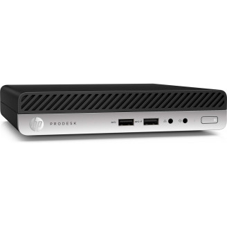 Komputer używany HP ProDesk 400 G4 Mini PC, Intel Core i5-8500T 2.10 - 3.50GHz, 8GB DDR4, 256GB SSD