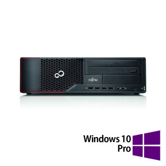 Υπολογιστής ανακαινισμένο Fujitsu Siemens C710 SFF, Intel Core i5-3470 3.20GHz, 8GB DDR3, 500GB SATA, 2x σειριακή θύρα + Windows 10 Pro