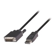 DisplayPort (T) to DVI-D (T) video cable, 2m DisplayPort (T) to DVI-D (T) video cable, 2m